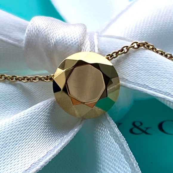 Tiffany & Co. Jewelry - Tiffany & Co. 2 Carat Faceted Necklace 18k